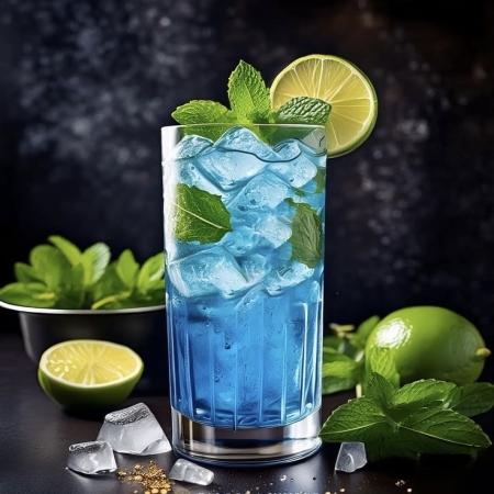 Blue mojito